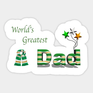 Celtic Dad (3) Sticker